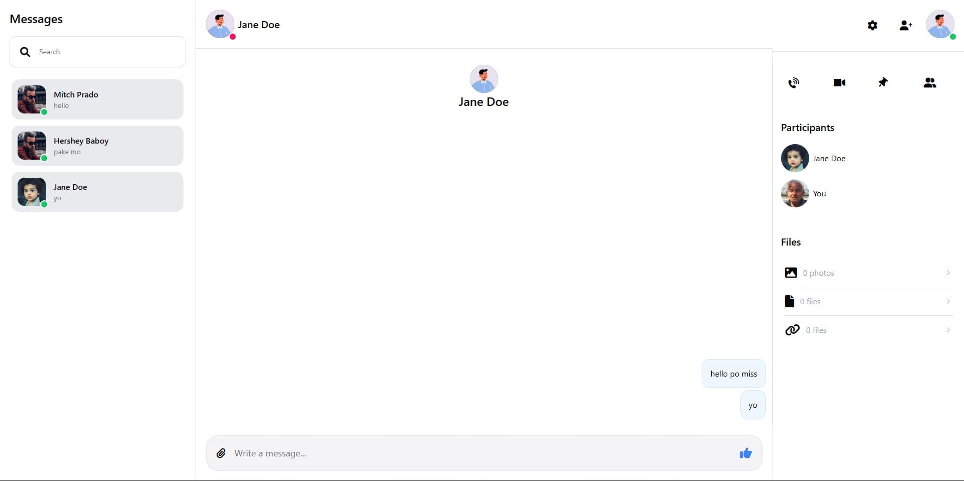 Chat System