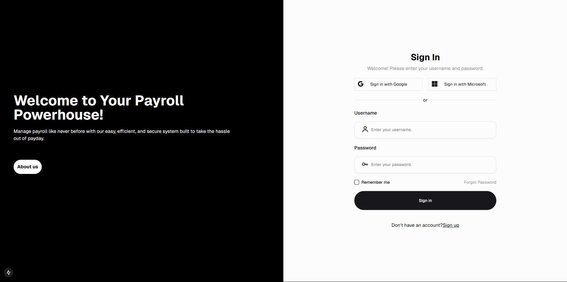 Automated Payroll System