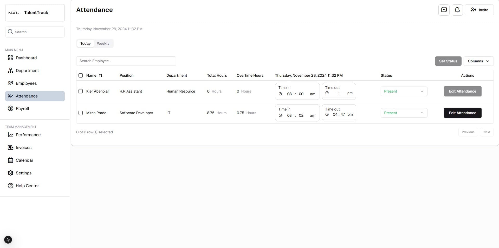Automated Payroll System