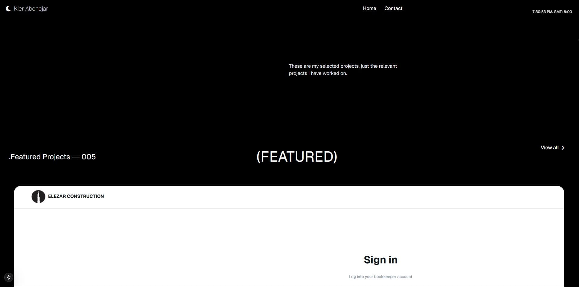 My Website Portfolio